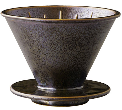 Konusni dripper za profesionalce KINTO SCS-S01 u crnoj porcelani 2 do 4 šolje