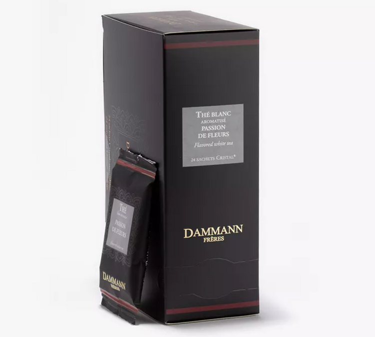 Thé blanc pour professionnels Passion de Fleurs - 24 sachets suremballés - DAMMANN FRÈRES