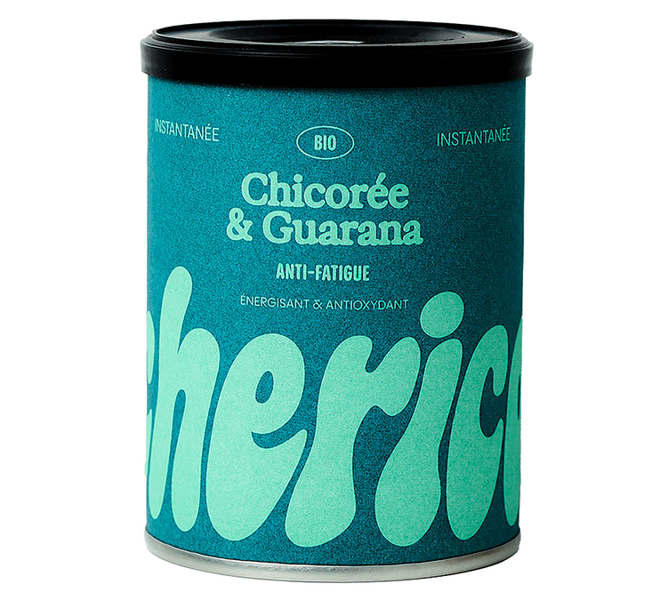 Chicória e Guaraná – Bebida instantânea – Embalagem de 80 g – CHERICO