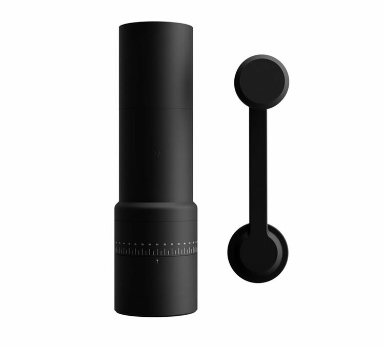 Macinacaffè VARIA ibrido EVO elettrico e manuale nero
