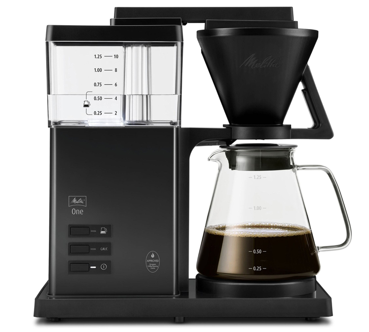 Cafeteira de filtro Melitta® One 1031-02, cor preta.