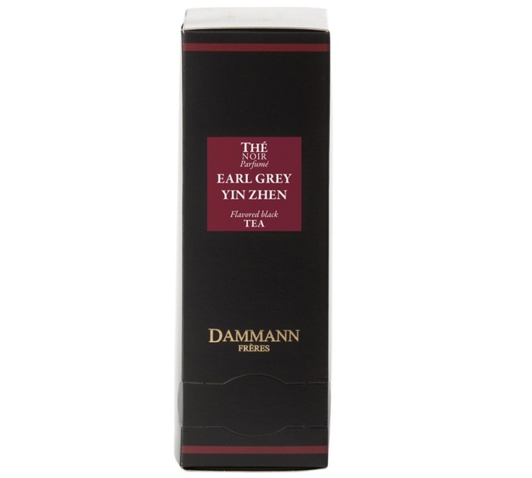 Té Earl Grey para Profesionales Yin Zhen - 24 Bolsitas de Cristal - DAMMANN FRÈRES