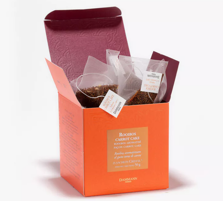 Rooibos pour professionnels Carrot Cake - 25 sachets -  DAMMANN FRÈRES