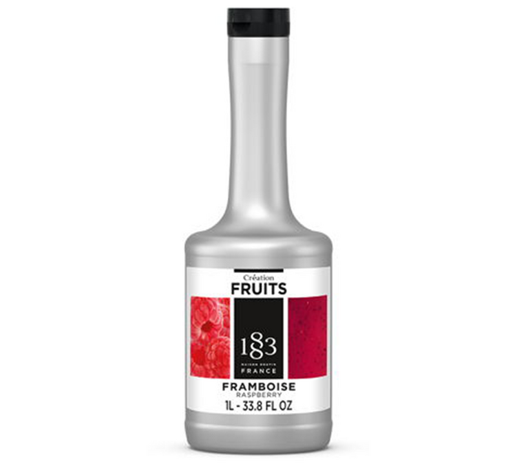 Fruitpuree - Frambozensmaak - 1 liter - 1883 MAISON ROUTIN