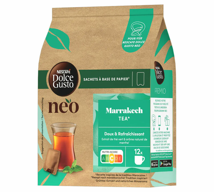 12 καψούλες Dolce Gusto® Neo - Μαροκινό Τσάι - NEO BY NESCAFÉ DOLCE GUSTO®