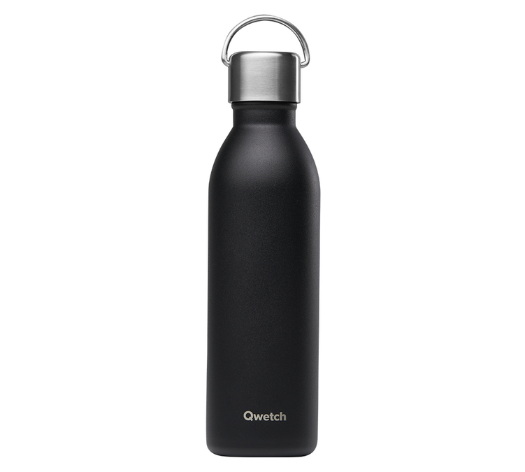 Botella térmica Active negra - 60 cl - QWETCH