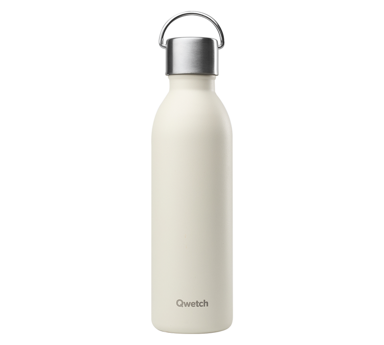 Active Insulated Water Bottle Sand - 60 cl - QWETCH