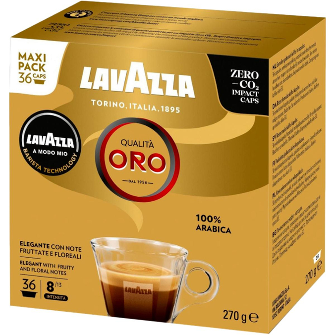 36 cápsulas Lavazza A Modo Mio Qualita Oro - LAVAZZA