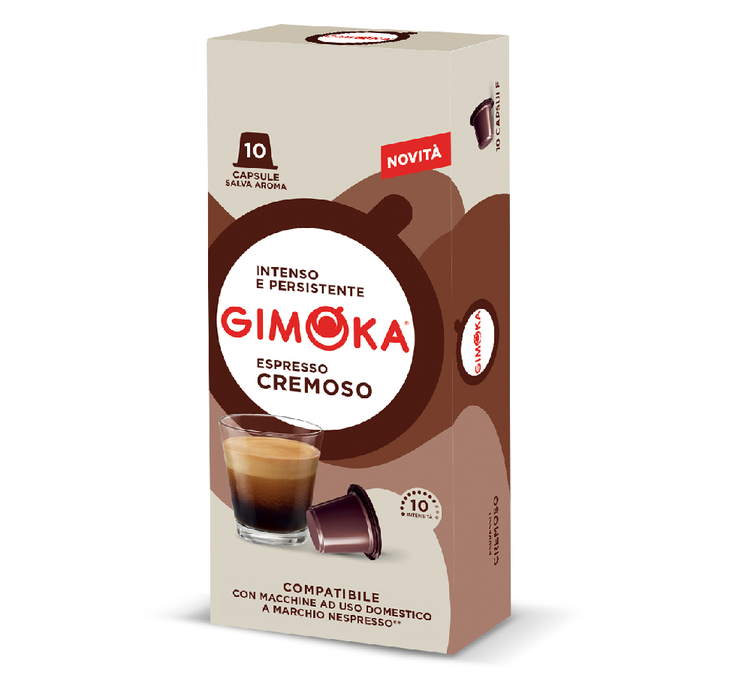 100 Kapseln Cremoso – kompatibel mit Nespresso® – GIMOKA
