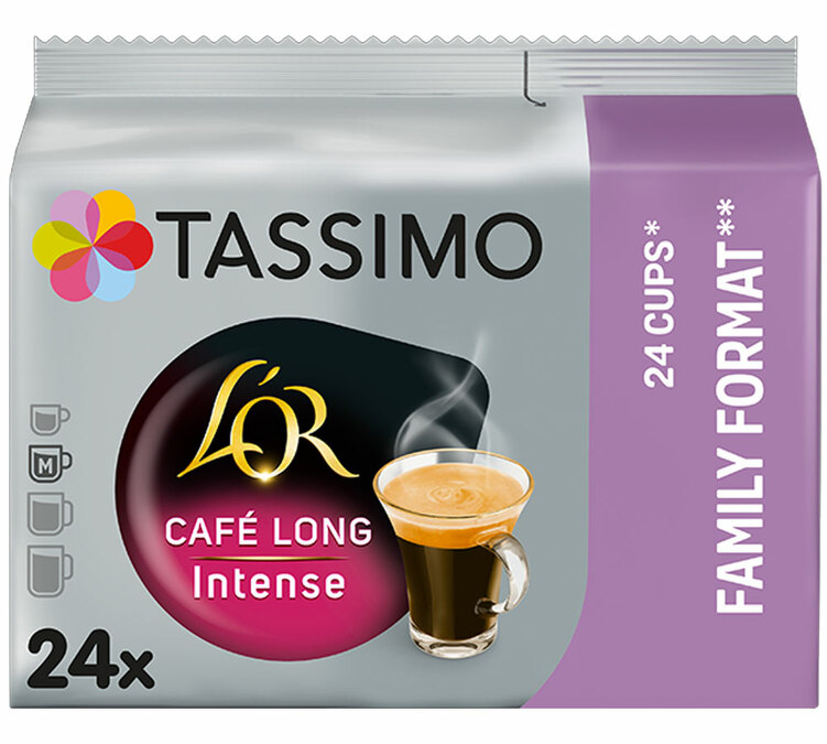 24 Cápsulas Tassimo L'Or Café Longo Intenso - TASSIMO
