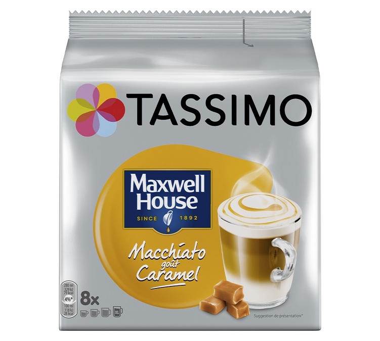 8 T-Discs Maxwell House Macchiato Caramel - TASSIMO