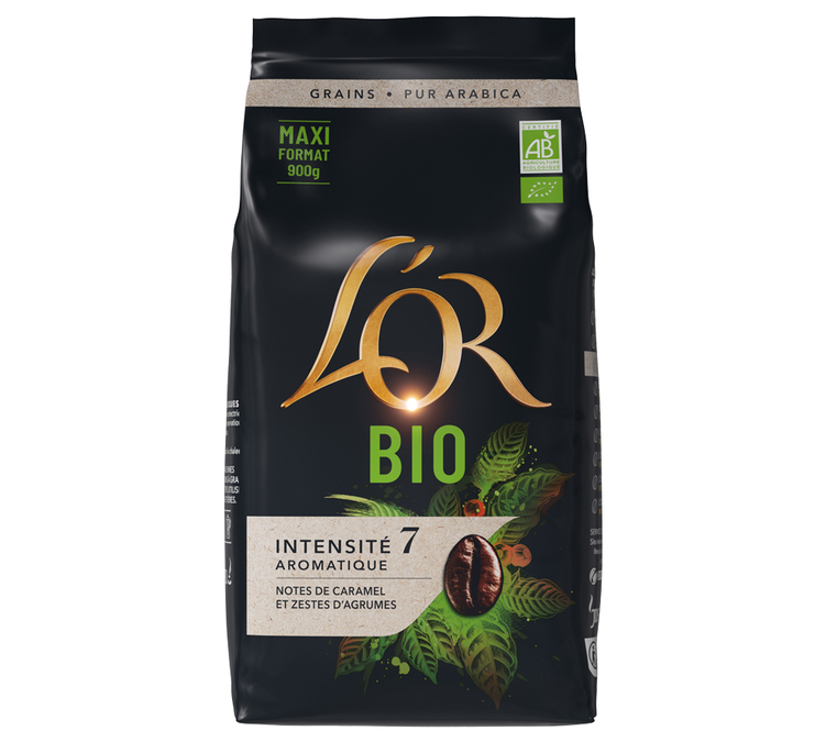 900 g - Café em Grão - Biológico - L'OR