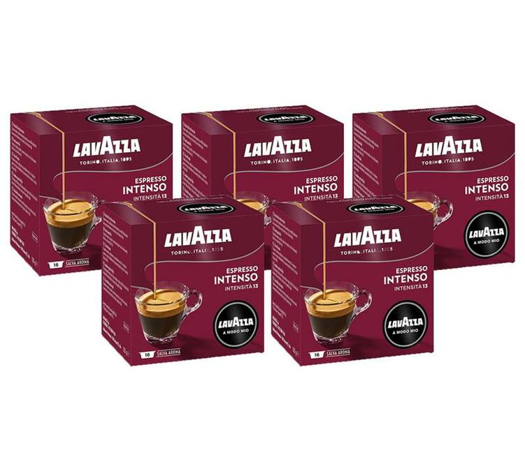 80 capsules café A Modo Mio Lavazza Intenso - LAVAZZA