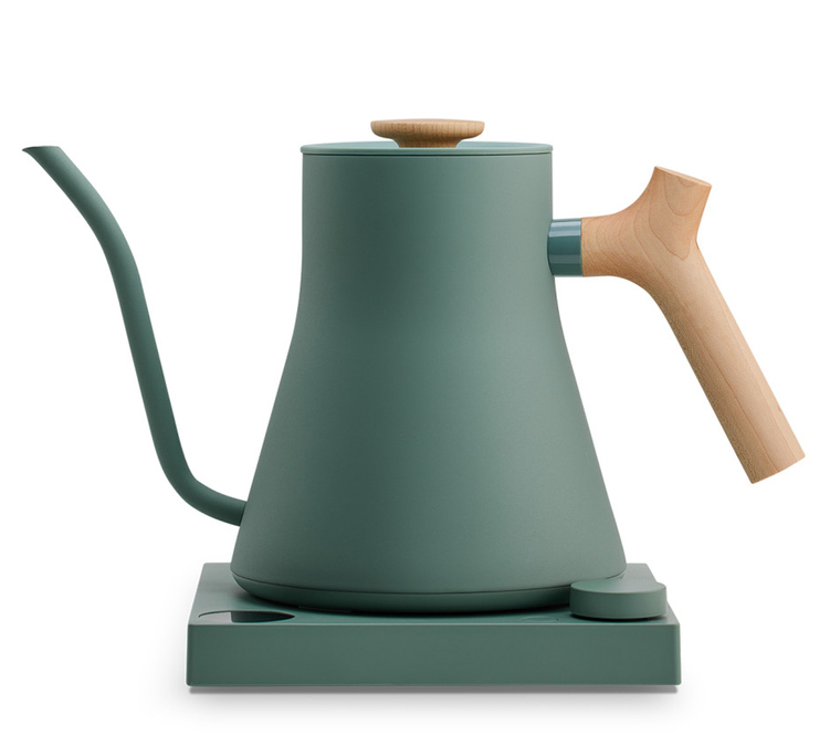 FELLOW Stagg EKG Pro Rauchgrün/Ahorn Wasserkocher 0.9 L