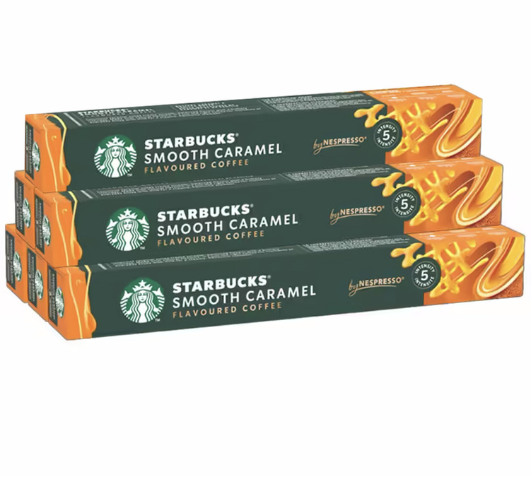 60 Capsules compatibles Nespresso® Caramel - Starbucks