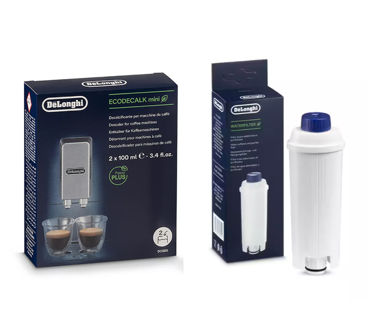 DeLonghi Paket za održavanje - DLSC002 filter kapsula + DLSC200 sredstvo za uklanjanje kamenca