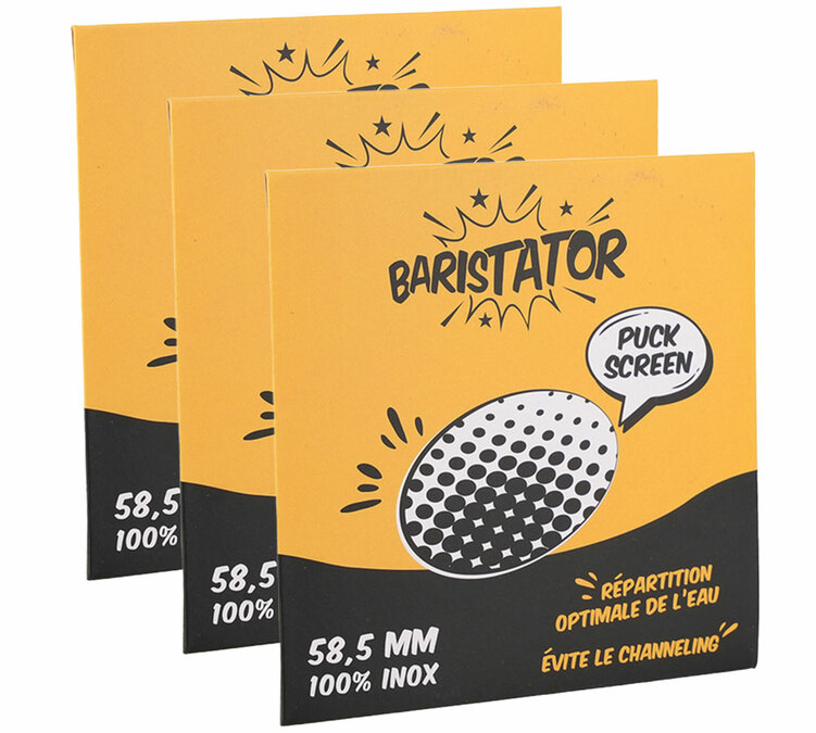 Écran de distribuição de 58,5 mm para profissionais x3 - Baristator