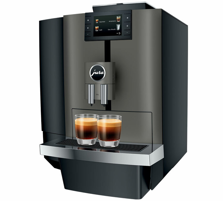 Jura - X4c Dark Inox (EA) réseau d'eau + Pack pro