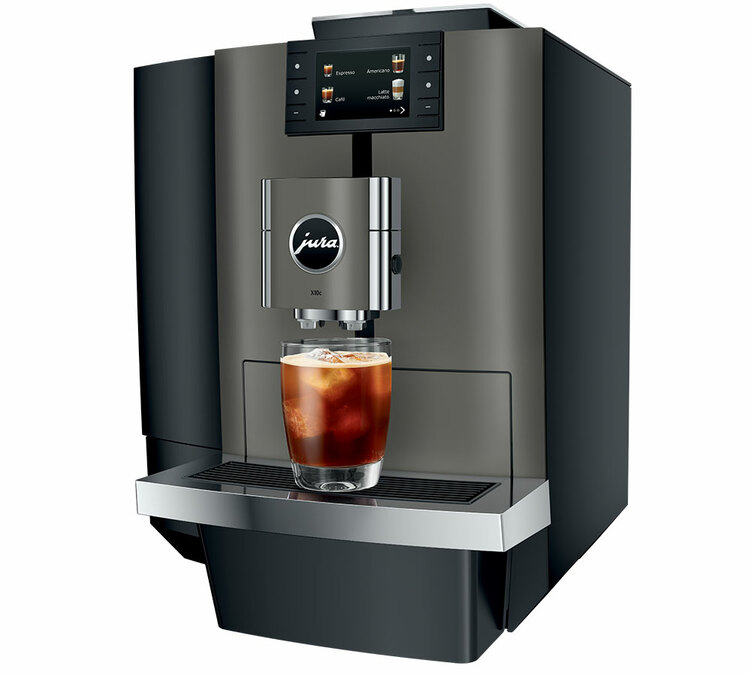 JURA X10c Dark Inox (EA) - Σύνδεση στο δίκτυο νερού + Πακέτο pro