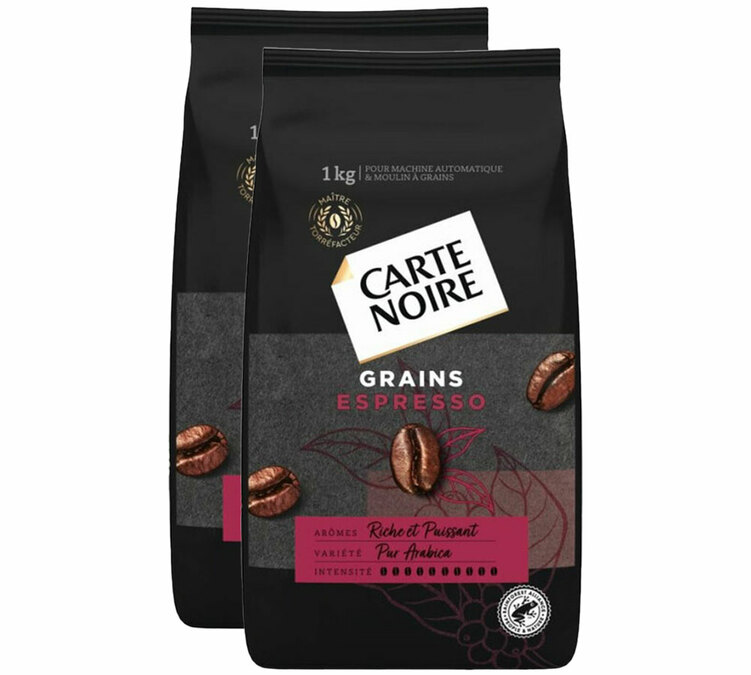 2 kg - Caffè in chicchi per professionisti - Espresso - CARTE NOIRE