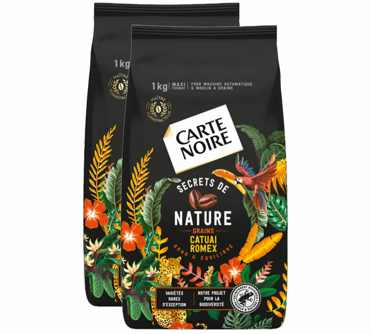 2 kg – Kawa ziarnista dla profesjonalistów – Secret de Nature Catuai – CARTE NOIRE