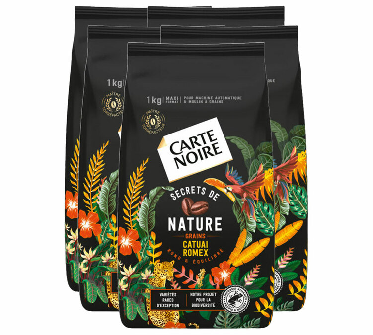 5 kg – Kaffebönor för professionellt bruk – Secret de Nature Catuai – CARTE NOIRE