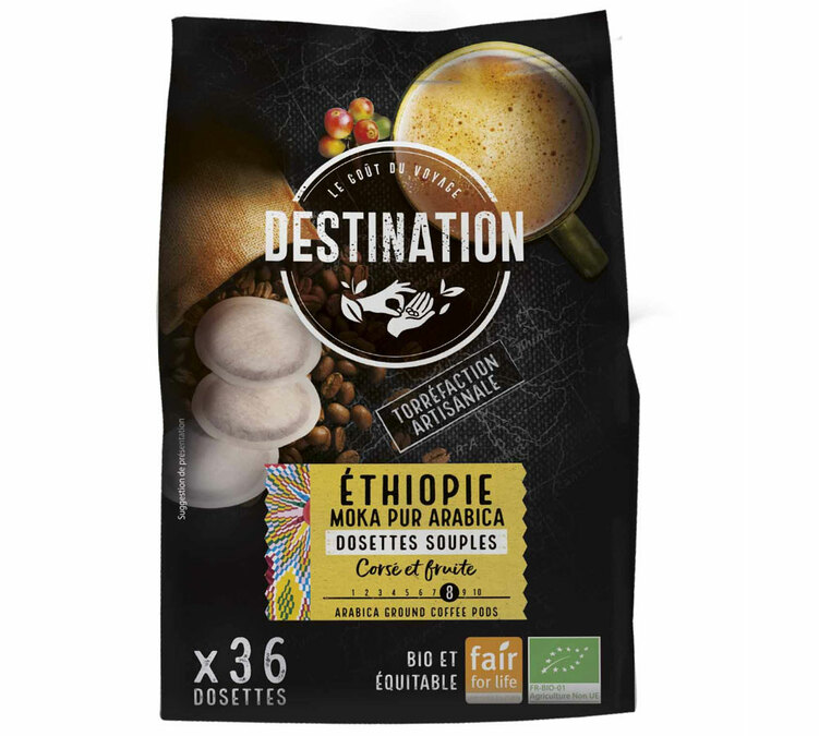 36 kapsułek Moka Ethiopia Bio – DESTINATION