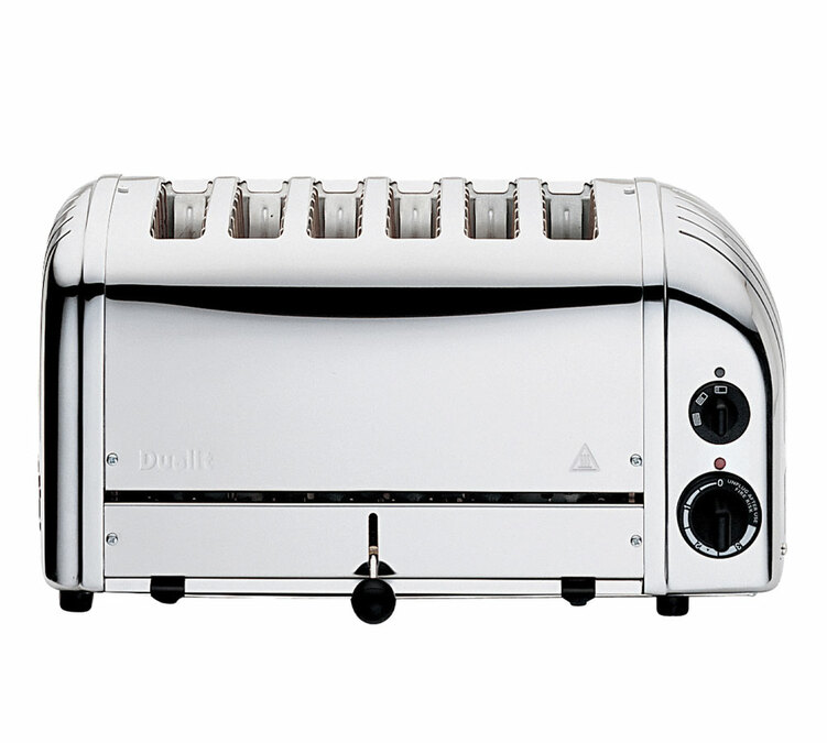 Grille-pain 6 fentes Classic AWS Inox - DUALIT