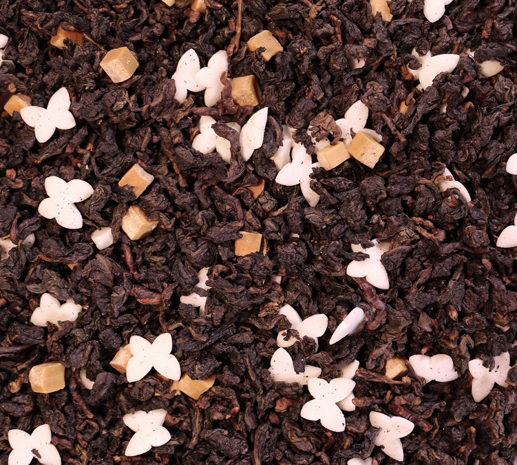 Oolong arbata su karamelės ir sūdyto sviesto aromatu – 100 g, birus svoris – „COMPTOIR FRANÇAIS DU THÉ“.