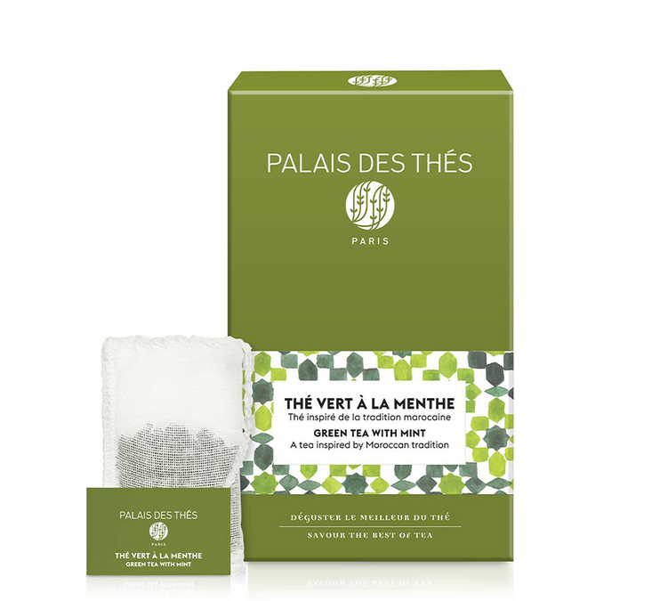 Té verde de menta ecológico - 20 bolsitas - PALAIS DES THÉS