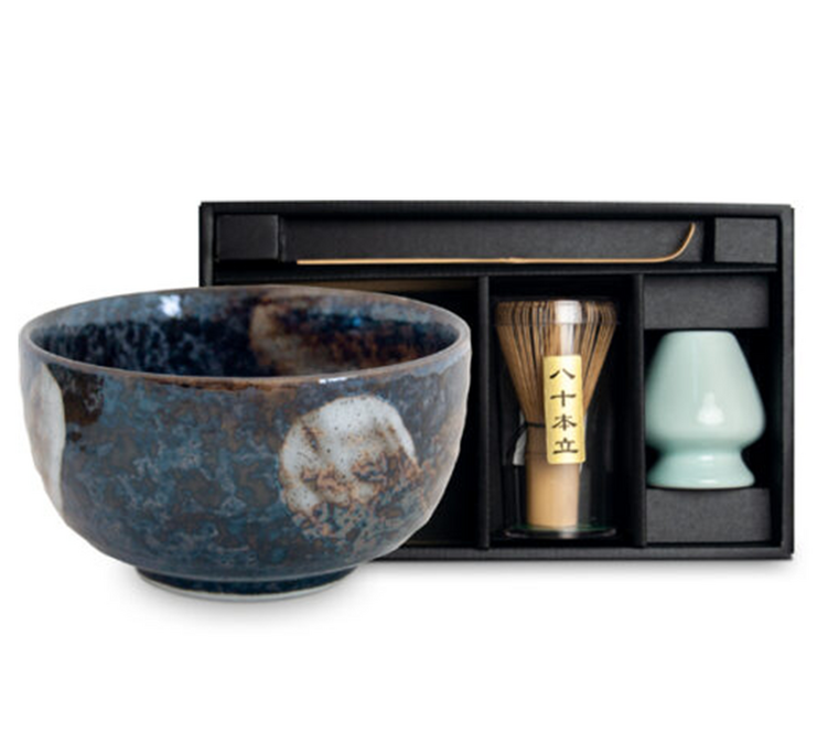 Matcha-set met 4 onderdelen - COMPTOIR FRANÇAIS DU THÉ