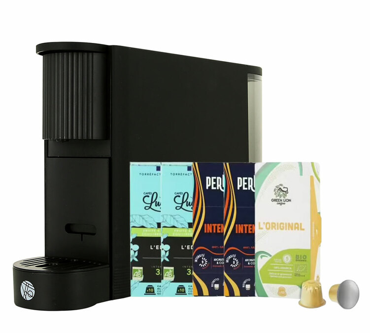 Profesjonalny ekspres do kapsułek, kompatybilny z kapsułkami Nespresso® Original, model EVE CNK110.B – KOTTEA.