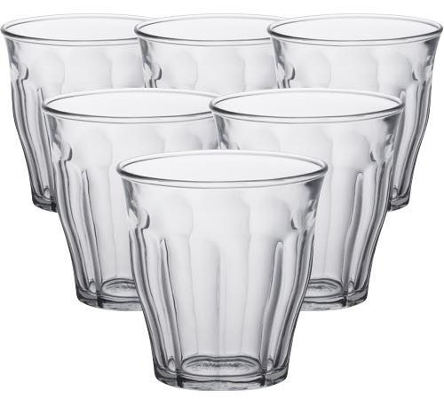 6 vasos Picardie de 13 cl - Duralex