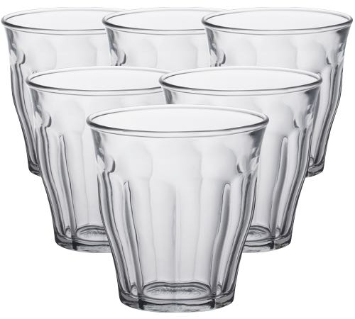 6 Picardie-glazen van 20 cl - Duralex