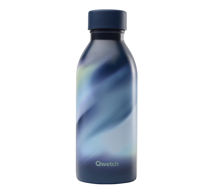 Isolerad vattenflaska Icon, blå natthimmel, 50 cl – QWETCH