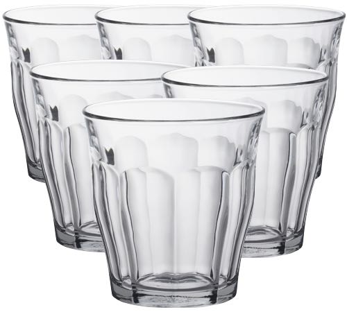 6 Picardie-glazen, 31 cl - Duralex