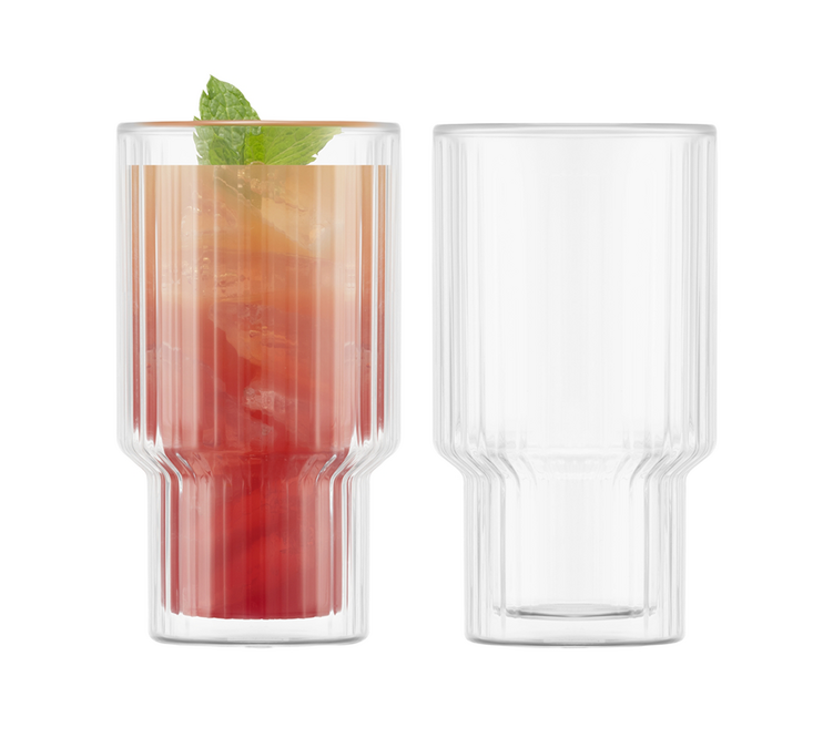 Dobbeltveggede glass – Navalia – 2 x 25 cl – BODUM