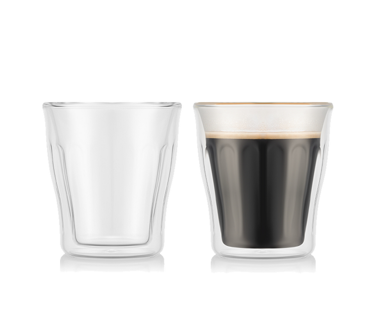 Dvigubo stiklo taurės – Kopenhaga – 2 vnt., po 25 cl – BODUM.