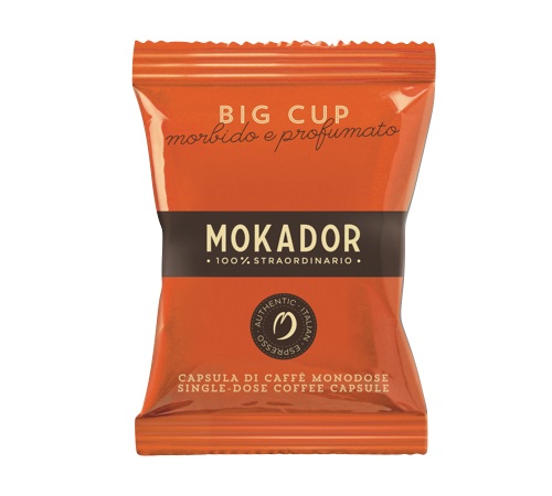 MyCaffe Big cup capsules x100 (FAP capsules) - Mokador Castellari
