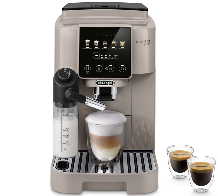 „Delonghi Magnifica Start“ kavos malūnėlis, modelis FEB 2291.BG, smėlio spalvos.