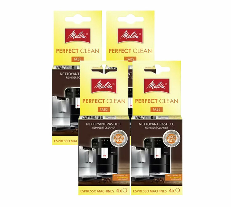 Таблете за чишћење PERFECT CLEAN за аутоматске апарате x4 - Melitta