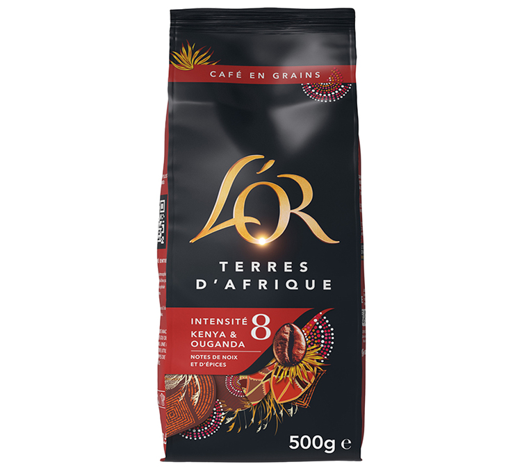 500 g - Kaffeebohnen – Terres d'Afrique – L'OR