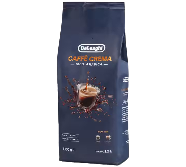 1 kg – Kokopapukahvi – Caffè Crema 100 % Arabica – DELONGHI