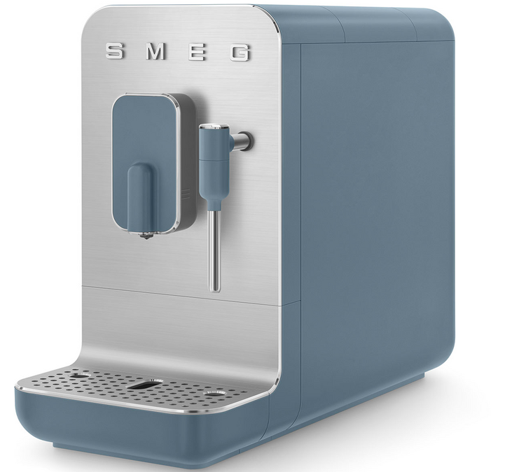 SMEG kaffekvern og dampmaskin BCC12SBMEU – stormblå