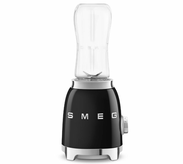 Mini turmixgép, PBF00BLEU, fekete szín - SMEG
