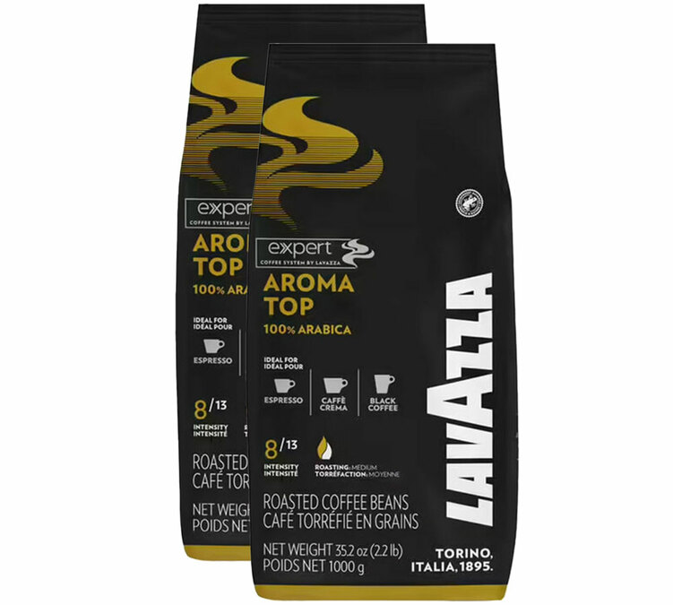 2 kg coffee beans for professionals Aroma Top - LAVAZZA