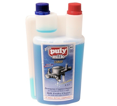 Puly MILK® 1 L – Líquido para a limpeza do sistema de distribuição de leite.