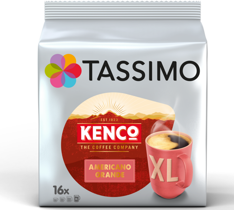 16 Tassimo Kenco Americano Grande-kapsler – TASSIMO