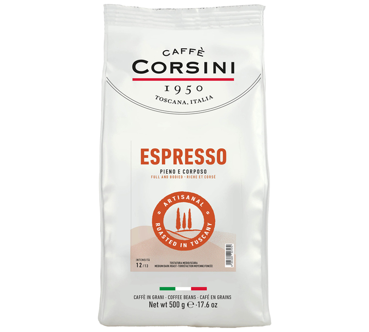 500 g – Kaffebönor – Espresso – CORSINI