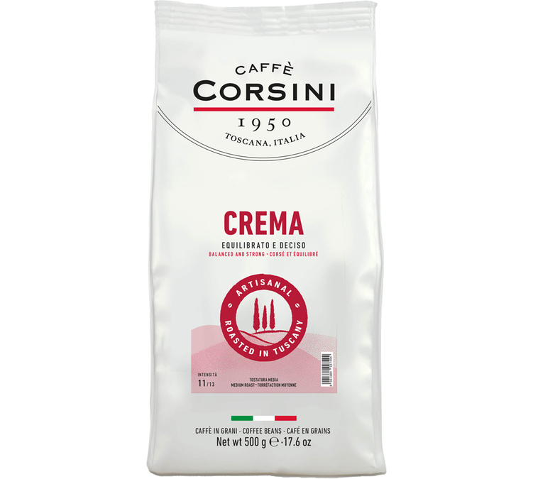 500 g – Kaffebønner – Crema – CORSINI